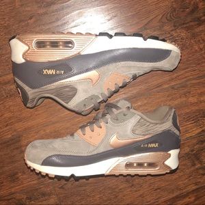 Nike Air Max 90 - Grey / Rose Gold